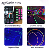 Fluorescent UV Cotton Cloth Tape AJEW-S042-01-3