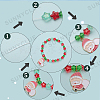 SUNNYCLUE DIY Christmas Bracelet Making Kit DIY-SC0021-66-6