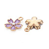 Alloy Enamel Pendants ENAM-S121-052E-3