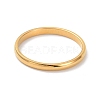 2mm Polished Plain Dome Finger Ring for Girl Women LS-RJEW-C012-05C-G-2