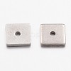 Non-Tarnish 304 Stainless Steel Spacer Beads STAS-E134-4mm-19P-2