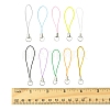100Pcs Polyester Cord Mobile Straps MOBA-FS0001-02F-5