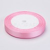 Breast Cancer Pink Awareness Ribbon Making Materials 1/2 inch(12mm) Light Pink Satin Ribbon Wedding Sewing DIY X-RC12mmY004-1