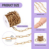 Ion Plating(IP) 304 Stainless Steel Paperclip Chains YS-TAC0003-02G-4