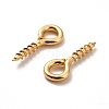 304 Stainless Steel Screw Eye Pin Peg Bails STAS-E044-07G-02-4