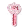 Acylic Pendant with Glitter Powder OACR-H035-01F-1