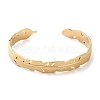 304 Stainless Steel Cuff Bangles for Women LS-BJEW-K263-05G-07-2