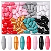 40 Sets 8 Colors Plastic Breakaway Clasps KY-FS0001-37-1