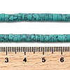 Dyed Synthetic Turquoise Beads Strands G-Z089-A04-O-6