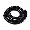 Opaque Solid Color Glass Beads Strands GLAA-N026-4x8mm-11-2