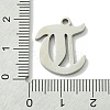 Non-Tarnish 201 Stainless Steel Pendants STAS-B055-01P-T-3