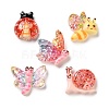 Transparent Resin Cabochons CRES-L050-01A-1