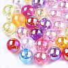 Transparent Plastic Beads X-OACR-S026-8mm-M-1