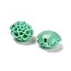 Synthetic Coral 3D Flower Rose Beads CORA-L046-A-3