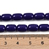 Opaque Glass Beads Strands GLAA-Z015-02D-4