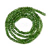 Natural Green Diopside Beads Strands G-B175-C01-2x2mm-3