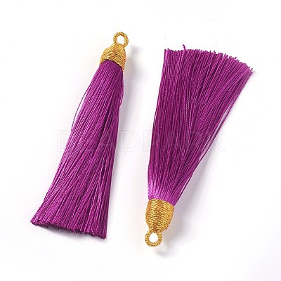 Nylon Tassel Big Pendants FIND-F008-F02-1