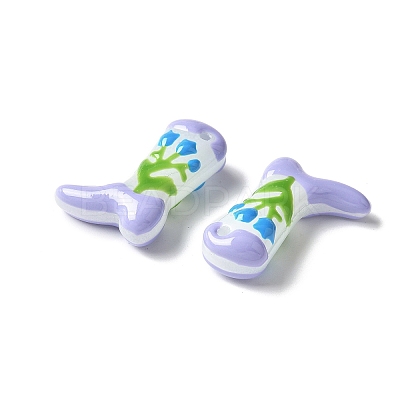 Baking Paint Glass Enamel Beads BLOW-D300-01E-1
