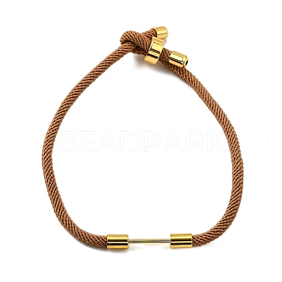 Braided Nylon Cord Bracelet Making MAK-A017-D03-15G-1
