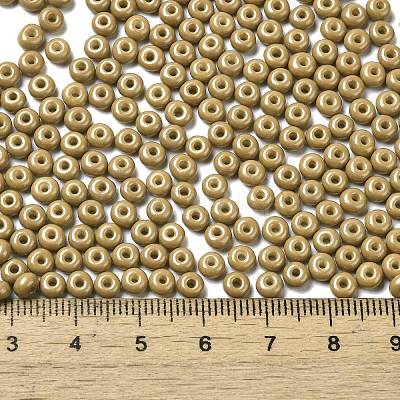 Baking Paint Glass Seed Beads SEED-B001-02A-18-1
