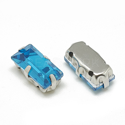 Sew on Rhinestone RGLA-T092-5x10mm-12P-1