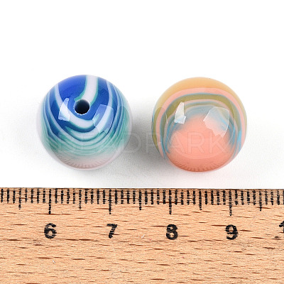 Opaque Resin Beads X1-RESI-N042-16mm-14-1