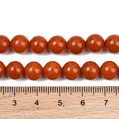 Dyed Natural White Jade Beads Strands GG-CBAD029-A03-8mm-1
