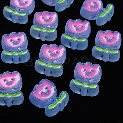 Transparent Acrylic Beads MACR-S374-03B-04-1