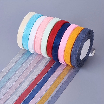 Sheer Organza Ribbon ORIB-RS12mmY-1