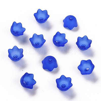 Transparent Acrylic Beads Caps PL543-10-1