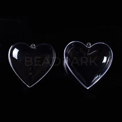 Openable Transparent Plastic Pendants CON-K007-01C-1