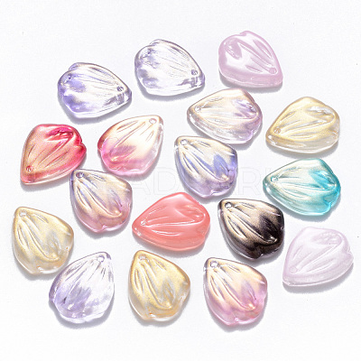 Transparent Glass Pendants GLAA-T016-28-1