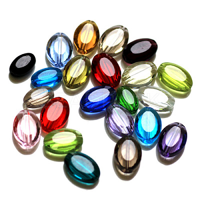 Imitation Austrian Crystal Beads SWAR-F072-13x10mm-M-1