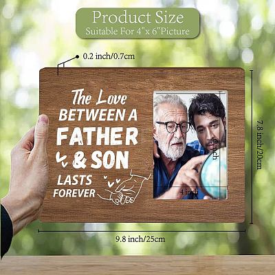 Father's Day Wood Photo Frame Stands ODIS-WH20006-004-1