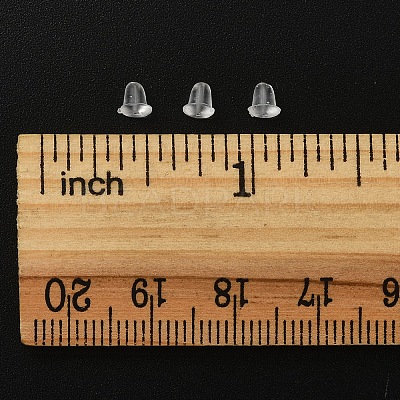 500Pcs Plastic Ear Nuts KY-FS0001-09-1