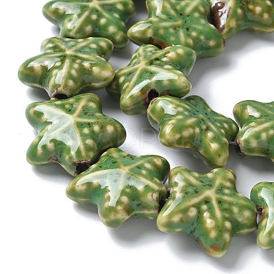 Ocean Series Handmade Porcelain Beads PORC-R002-05-04-1