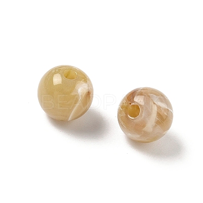 Acrylic Imitation Gemstone Beads MACR-K359-75-1
