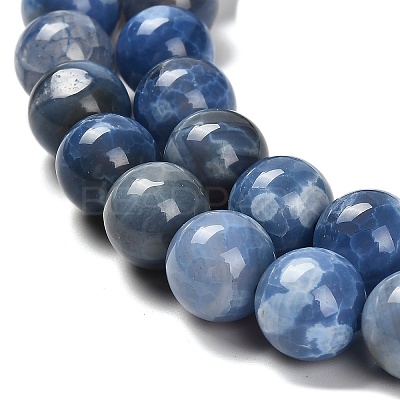 Dyed Natural Agate Beads Strands G-G203-10M-12mm-1