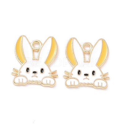 Alloy Enamel Pendants PALLOY-D015-08-1