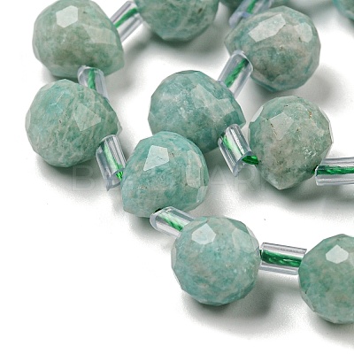 Natural Amazonite Beads Strands G-H297-B07-02-1