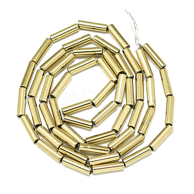 Electroplate Non-magnetic Synthetic Hematite Beads Strands G-S352-71D-01-1