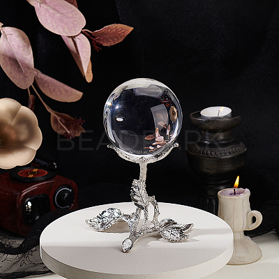 Alloy Crystal Ball Holders ODIS-WH0038-227B-P-1