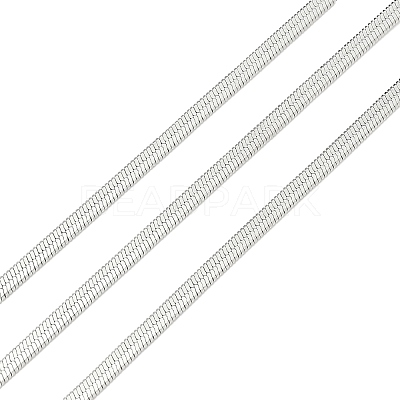 Brass Herringbone Chains CHC-C011-01B-P-1