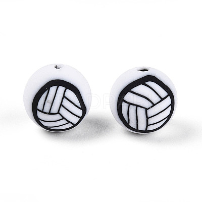 Handmade Polymer Clay Beads CLAY-N014-02A-08-1