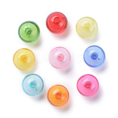 Transparent Acrylic Beads TACR-S092-10mm-M-1