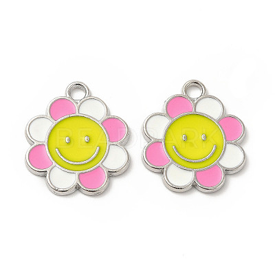 Alloy Enamel Pendants ENAM-B050-04P-05-1