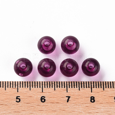 Transparent Acrylic Beads MACR-S370-A8mm-743-1
