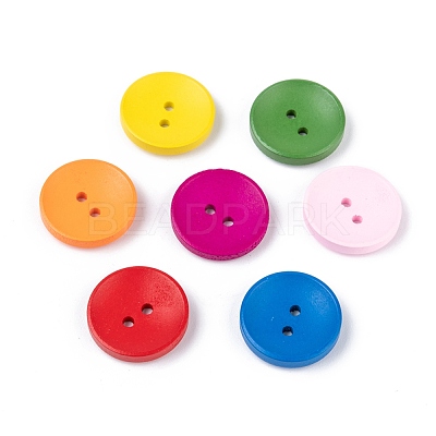 Painted Basic Sewing Button in Round Shape NNA0Z2V-1