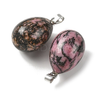 Natural Rhodonite Pendants GG-K002-08A-12-1
