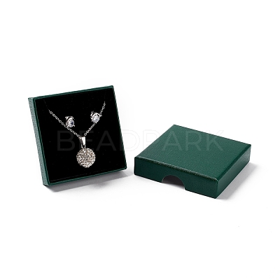 Paper with Sponge Mat Necklace Boxes OBOX-G018-01A-01-1